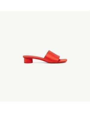 MM6 by Maison Margiela Anatomic Numeric Mule - Red