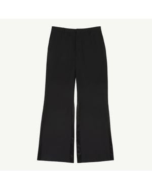 MM6 by Maison Margiela Flared Trousers - Black