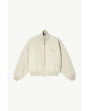 MM6 by Maison Margiela Cotton Twill Jacket - Natural