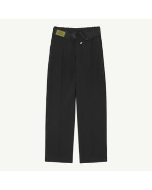 MM6 by Maison Margiela Reverse Waistband Trousers - Black