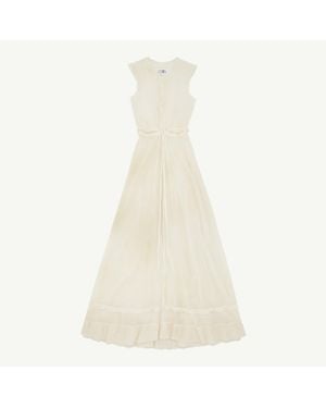 MM6 by Maison Margiela Ruffle Dress - White