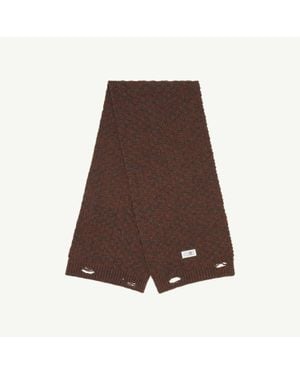 MM6 by Maison Margiela Wool Scarf - Brown