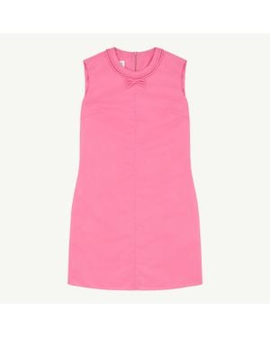 MM6 by Maison Margiela Bow-Detail Mini Dress - Pink