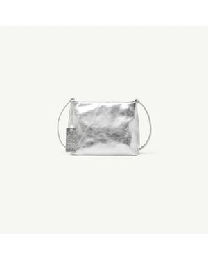 MM6 by Maison Margiela Folded Japanese Shoulder Bag - White