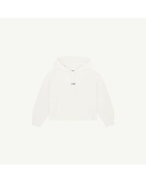 MM6 by Maison Margiela Hooded Sweatshirt - White