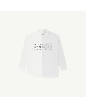MM6 by Maison Margiela Poplin Shirt - White