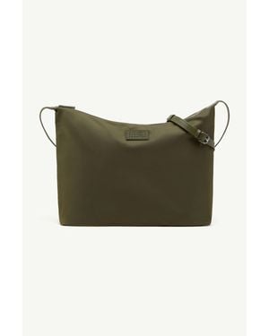 MM6 by Maison Margiela Nylon Twill Crossbody Bag - Green