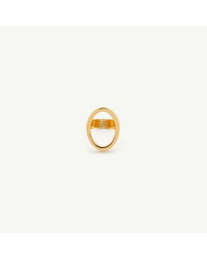 MM6 by Maison Margiela Chevalière Ring - Metallic