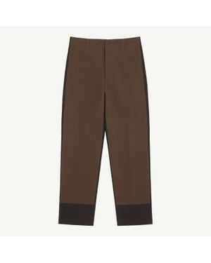 MM6 by Maison Margiela Tailored Trousers - Brown