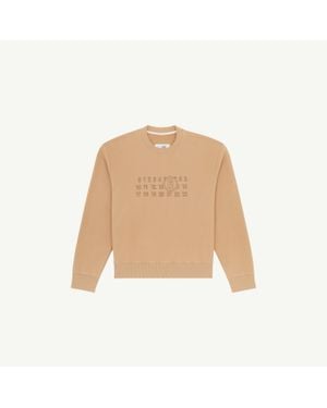 MM6 by Maison Margiela Sweatshirt - Natural