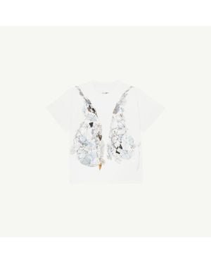 MM6 by Maison Margiela Cotton T-Shirt - White