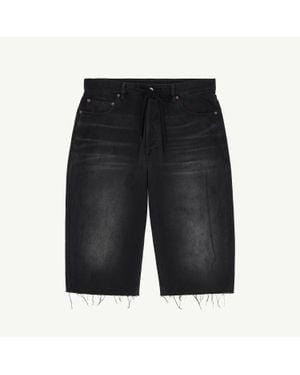 MM6 by Maison Margiela Denim Shorts - Black