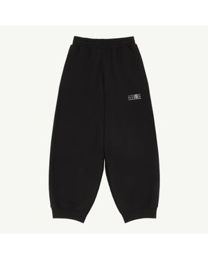 MM6 by Maison Margiela Cotton Joggers - Black