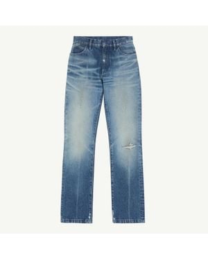 MM6 by Maison Margiela Straight-Leg Jeans - Blue