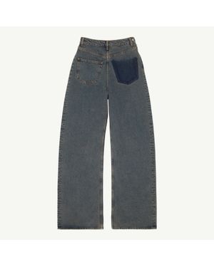 MM6 by Maison Margiela Back-To-Back Jeans - Blue