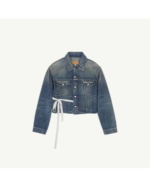 MM6 by Maison Margiela Denim Jacket - Blue