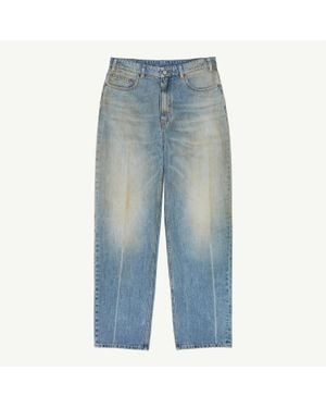 MM6 by Maison Margiela Straight-Leg Jeans - Blue