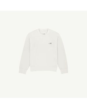 MM6 by Maison Margiela Numeric Logo Jumper - White
