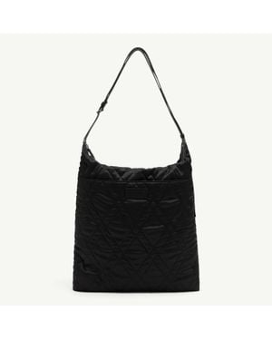 MM6 by Maison Margiela Quilted Nylon Helmet Bag - Black