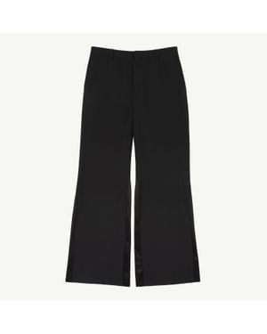 MM6 by Maison Margiela Flared Trousers - Black