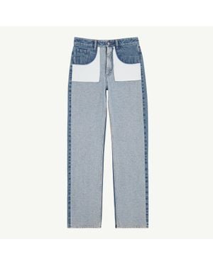 MM6 by Maison Margiela Straight-Leg Jeans - Blue