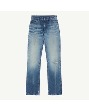 MM6 by Maison Margiela Straight-Leg Jeans - Blue