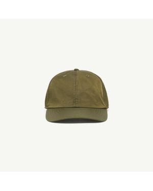 MM6 by Maison Margiela Nylon Baseball Cap - Green