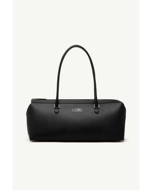 MM6 by Maison Margiela Bauletto Shoulder Bag Large - Black