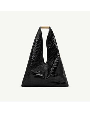 MM6 by Maison Margiela Oversized New Japanese Bag - Black