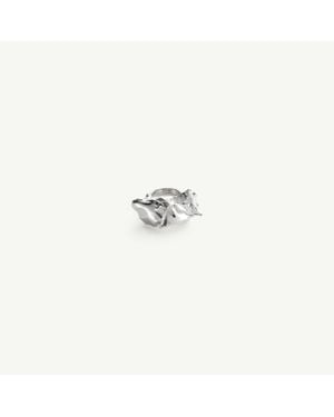 MM6 by Maison Margiela Rock Ring - White