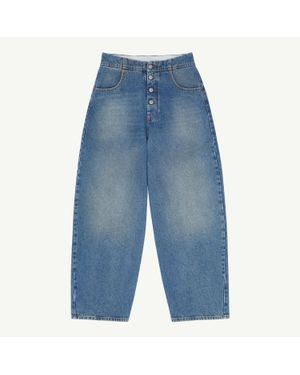 MM6 by Maison Margiela Straight-Leg Jeans - Blue