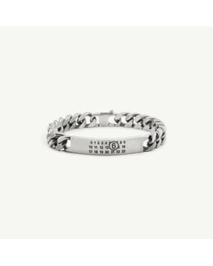 MM6 by Maison Margiela Classic Chain Bracelet - White