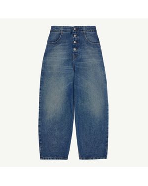 MM6 by Maison Margiela Straight Leg Jeans - Blue