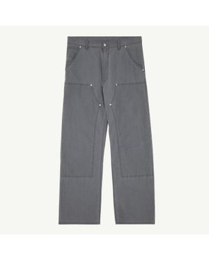 MM6 by Maison Margiela Workwear Trousers - Grey
