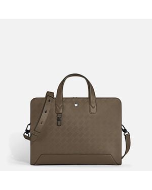 Montblanc Thin Briefcase - Brown