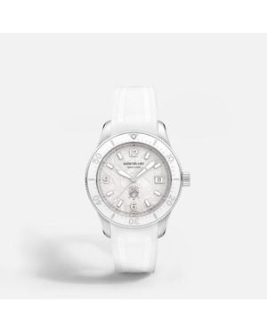 Montblanc Iced Sea Automatic Date 0 Oxygen - Wrist Watches - White
