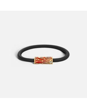 Montblanc Bracelet Meisterstück The Origin Collection Coral - Bracelets - Black