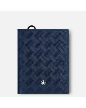 Montblanc Compact Wallet 6cc - Blue