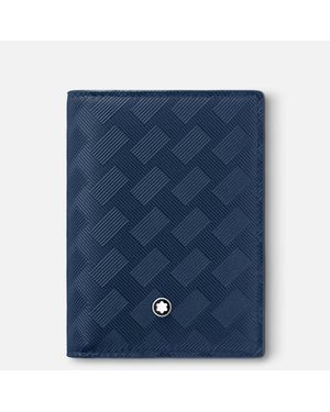 Montblanc Card Holder 4cc - Blue