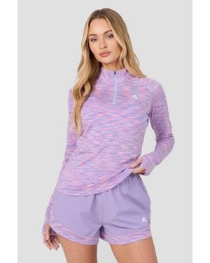 MONTIREX Trail 1/4 Zip - Purple