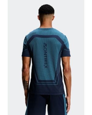 MONTIREX Pulse Seamless T-Shirt - Blue