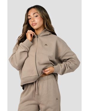 MONTIREX Form Full Zip Hood - Natural