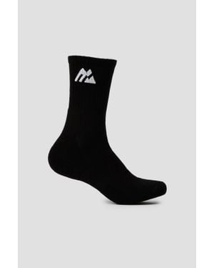 MONTIREX Crew Sock 3 Pack - Black