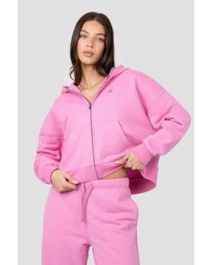MONTIREX Form Full Zip Hood - Pink