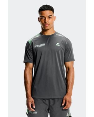 MONTIREX Mtx Run Disperse T-Shirt - Grey