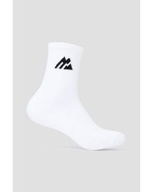 MONTIREX Junior Crew Sock - White