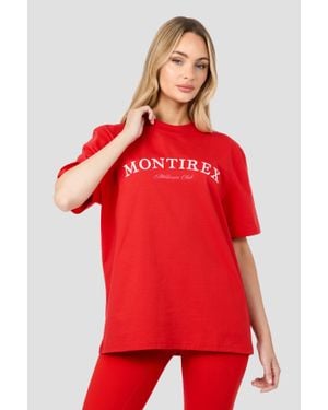 MONTIREX Athleisure Club T-Shirt - Red