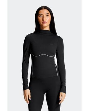 MONTIREX Dawn Long Sleeve Top - Black