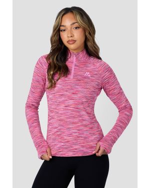 MONTIREX Trail 1/4 Zip - Pink