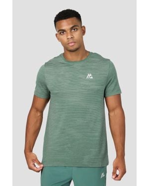 MONTIREX Glitch Seamless T-Shirt - Green